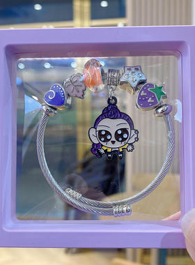 新款潘家女孩手链猎魔女团卡通动漫手链外贸畅销手串手饰