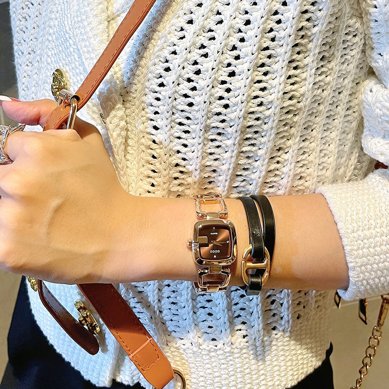 【古欧guou】女2021年新款小众石英表 古欧手表旗舰国产腕表