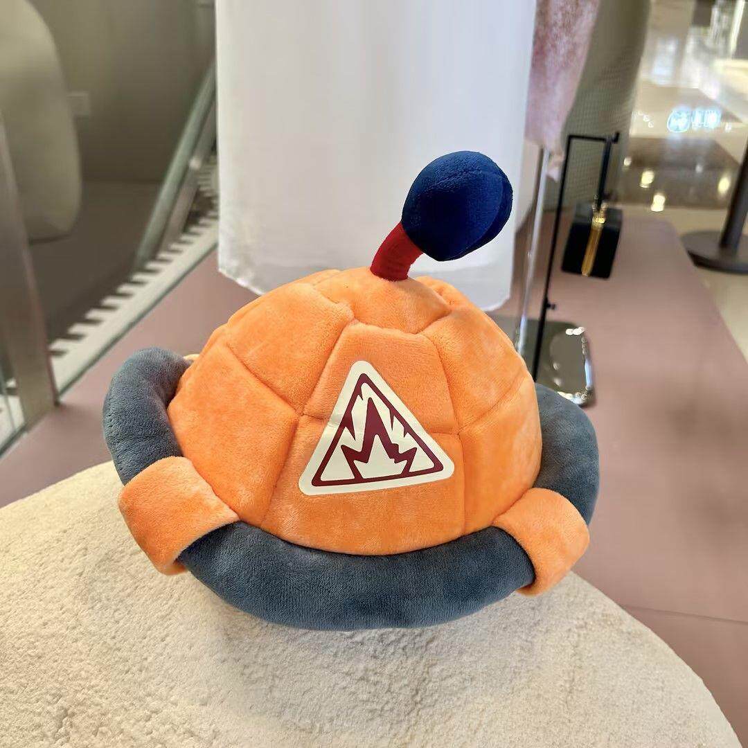 蛋仔派对地雷帽蛋仔派对周边蜂蜜小羊毛绒玩具两用公仔玩偶抱枕生日礼物