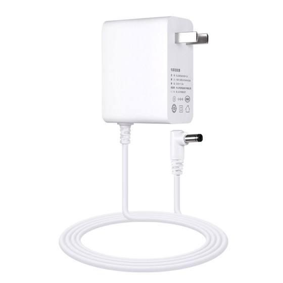 适用LEXY莱克DC24V1000MA电源适配器电风扇24V1A电源线充电器T-ZC76P带延长线共3米大圆线