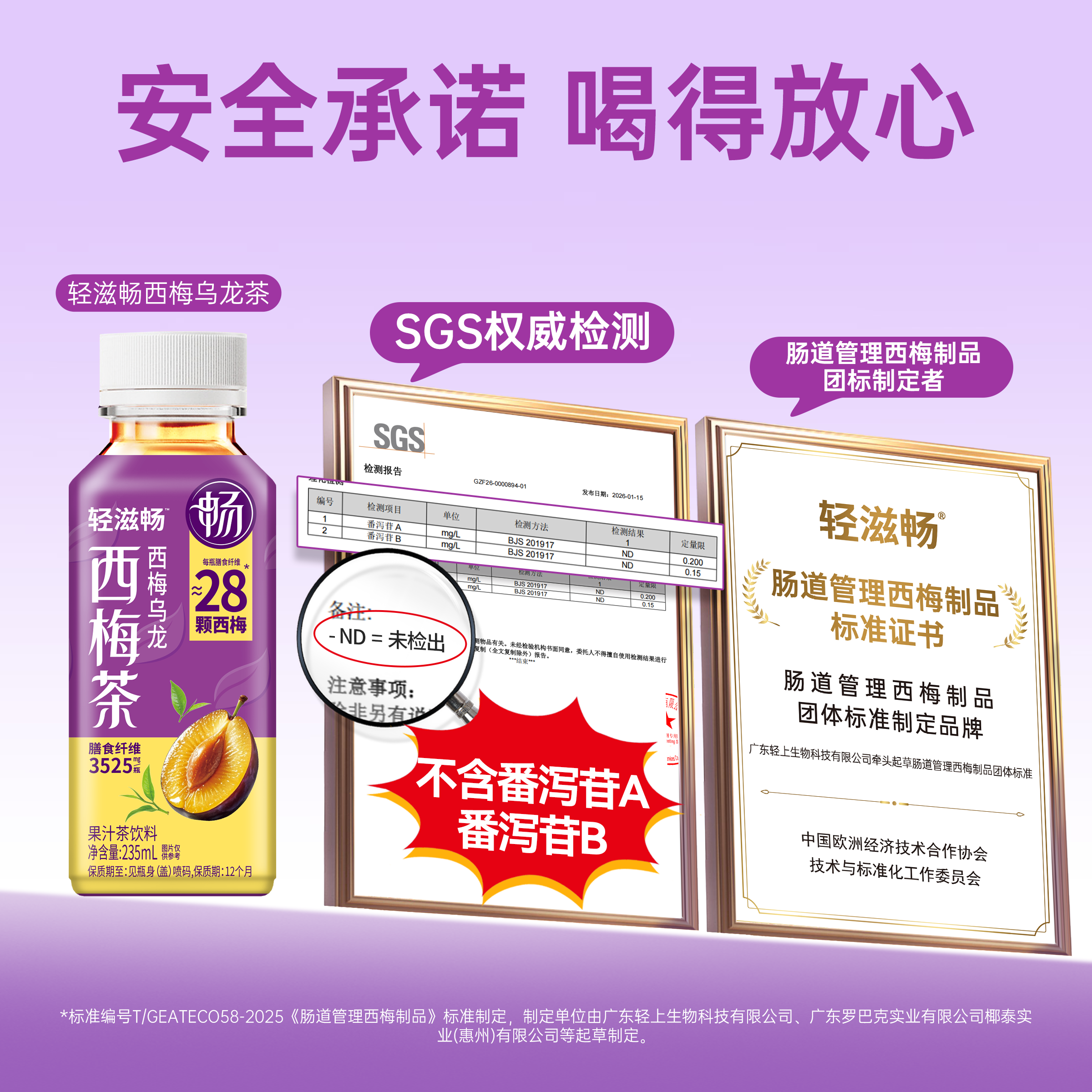 椰泰轻上西梅乌龙茶饮料官方旗舰店0添加蔗糖0脂肪饮品整箱批发
