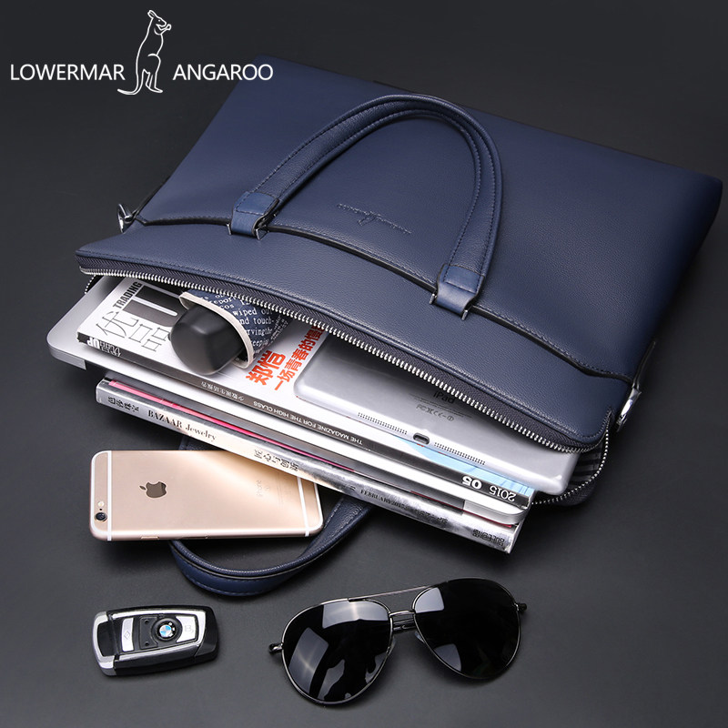 路尔玛袋鼠男包手提包男士包包 lowermarkangaroo男士包袋