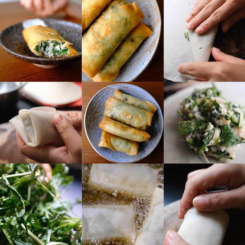 虞三胖宁波春卷手工方便速食香酥荠菜鲜肉春卷260g包10枚低温发货,淘宝优惠券,粉丝福利购,淘宝优惠卷