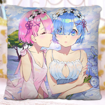 (Delivered Pillow Inner) Rem Rem secondary Yuan Pillow Re with Exotic World Life DIY Leum Hold Pillows from scratch