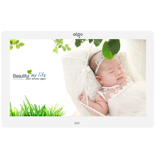 Цифровая фоторамка, электронный музыкальный фотоальбом, 8 дюймов, 10 дюймов, дистанционное управление, с печатью вашего логотипа