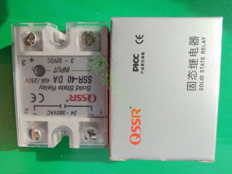 QSSR单相固态继电器SSR40DA可控硅模块SSR50DA 60A 25A 10A - 图2