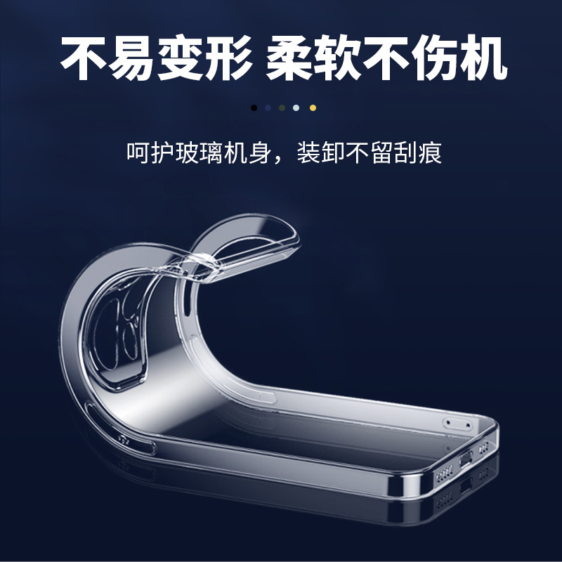 冠客适用OPPO A3X直边相框a1手机壳a1pro透明a1x硅胶活力版保护套a2m超薄a3s软边a11s防摔a15镜头a31全包a32 - 图2