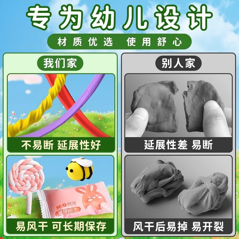 晨光超轻粘土儿童彩泥36色橡皮泥幼儿园男手工DIY玩具24色12色,淘宝优惠券,粉丝福利购,淘宝优惠卷