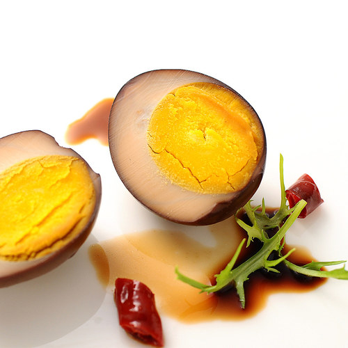 云依禾农庄卤蛋卤鸡蛋零食风味小吃休闲开袋即食泡面搭档五香卤味 - 图1