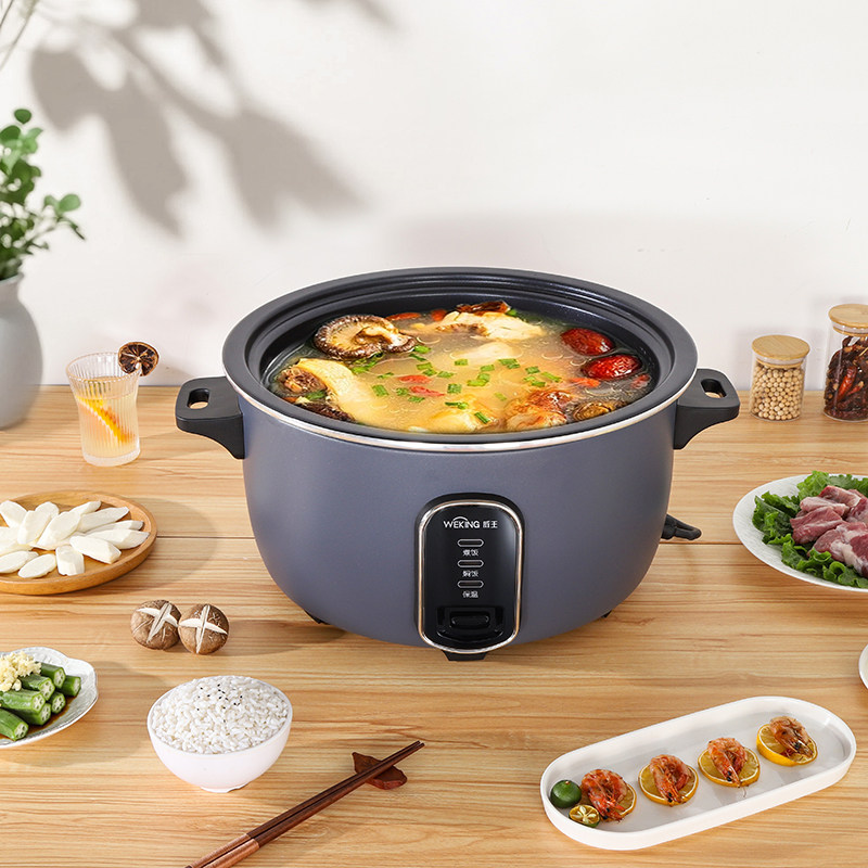 威王商用电饭煲食堂饭店餐厅不粘工厂保温大容量多人厚胆加高蒸笼,淘宝优惠券,粉丝福利购,淘宝优惠卷