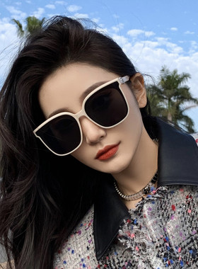 2026新款墨镜女款太阳镜显瘦韩版高级感白色时尚遮阳防晒街拍个性