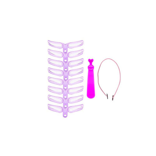 画眉辅助器AA1vq0-易上手女手持眉卡连体对称辅助器眉毛贴 - 图3