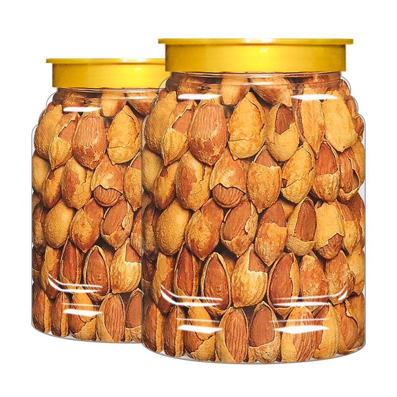 巴旦木坚果500g带壳奶油味手剥巴达木巴坦木扁桃杏仁干果年货坚果 - 图3