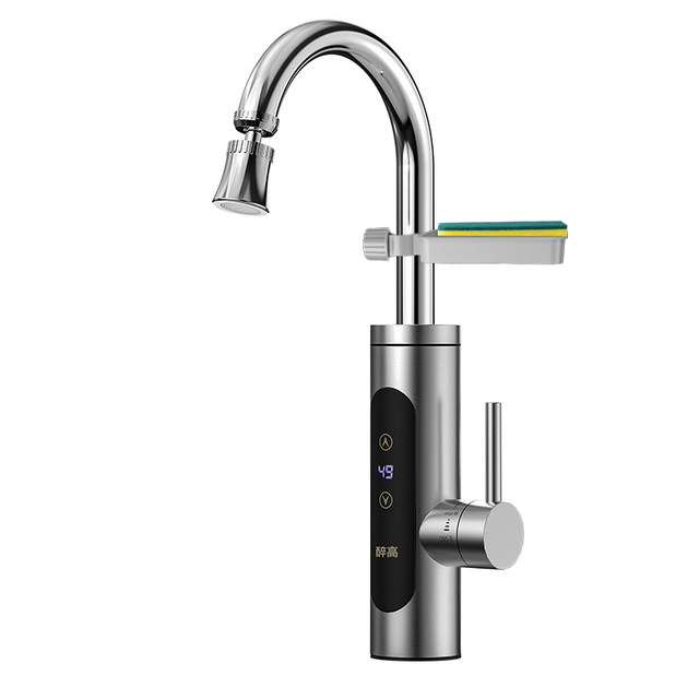 Zuigao electric hot water faucet for kitchen and bathroom instant heating household kitchen treasure hot and cold electric water heater dual use
