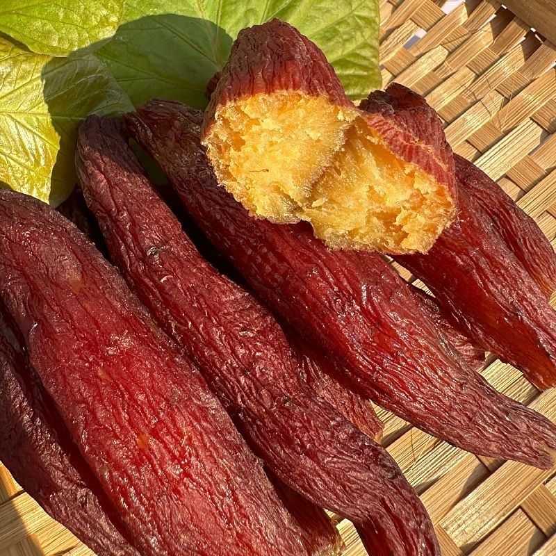 Red Yao Potatoes with Skin, Red Yao Dried Sweet Potatoes, No Additives, Healthy Snacks, Dried Sweet Potatoes, Dried Sweet Potatoes