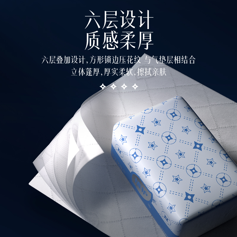 植护420张抽纸小包面巾餐巾纸婴儿擦手卫生纸巾家用实惠装整箱批 - 图0