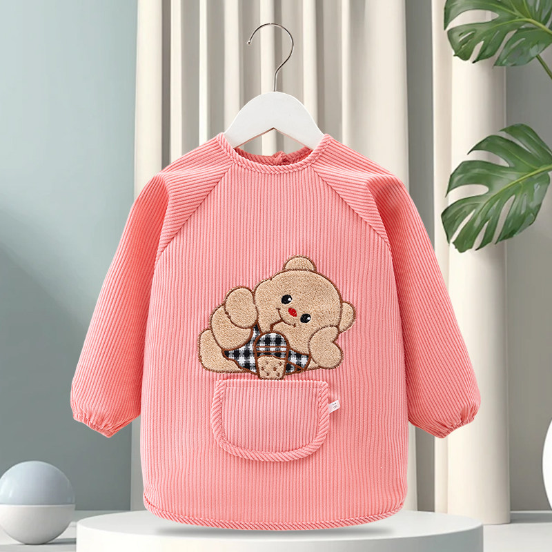 洋气男女童秋冬罩衣防水防脏外穿护衣宝宝罩衫幼儿园吃饭围兜画画,淘宝优惠券,粉丝福利购,淘宝优惠卷