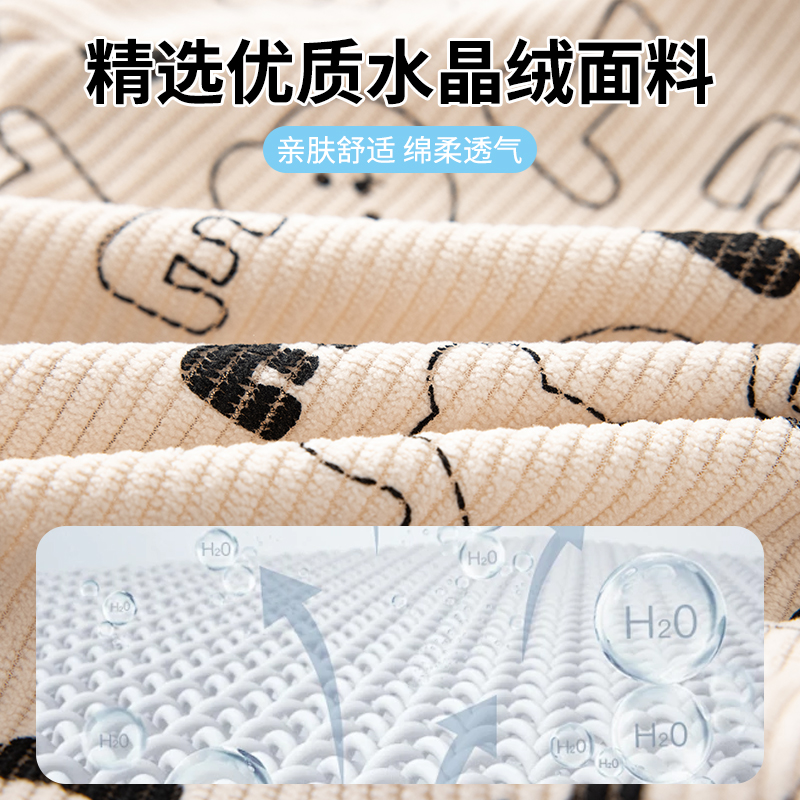 Corduroy baby boy autumn and winter waterproof and anti-dirty coveralls