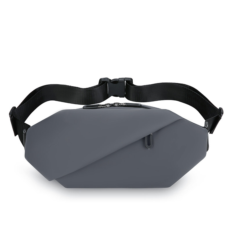 日韩新款街头潮流折叠腰包多功能胸包时尚斜挎包男士运动骑行背包,淘宝优惠券,粉丝福利购,淘宝优惠卷