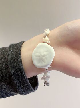 夏日多巴胺海星叠戴长款项链女海边度假风新款锁骨链小众设计配饰