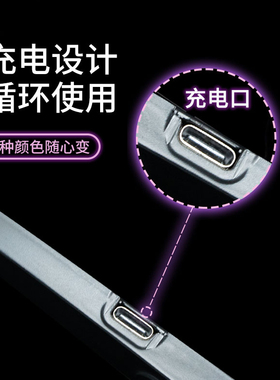 赛博音乐节七彩闪光墨镜