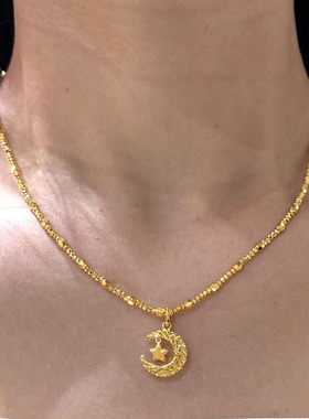 新中式星月织梦揽月戒指百搭戒指高级感轻奢指环手饰品开口可调节
