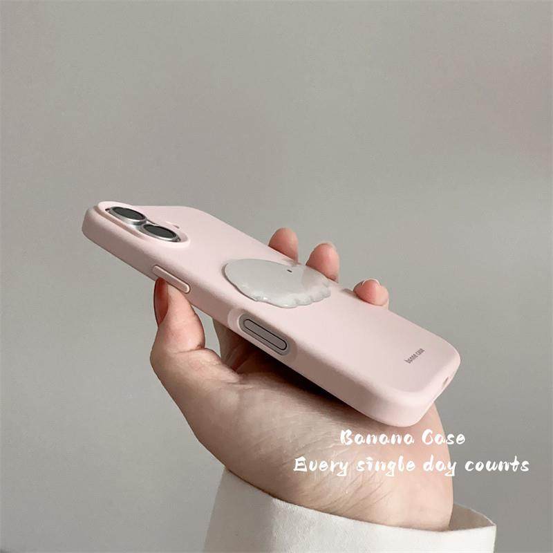 韩国ins小众可爱奶油粉立体卡通小象适用16promax苹果15pro手机壳iPhone13新款14pro磨砂防摔17pro简约保护套,淘宝优惠券,粉丝福利购,淘宝优惠卷