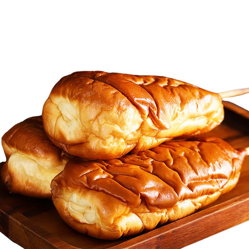 鸡腿面包童年怀旧80后儿时零食整箱豆沙火腿肉松热狗休闲早餐食品 - 图0