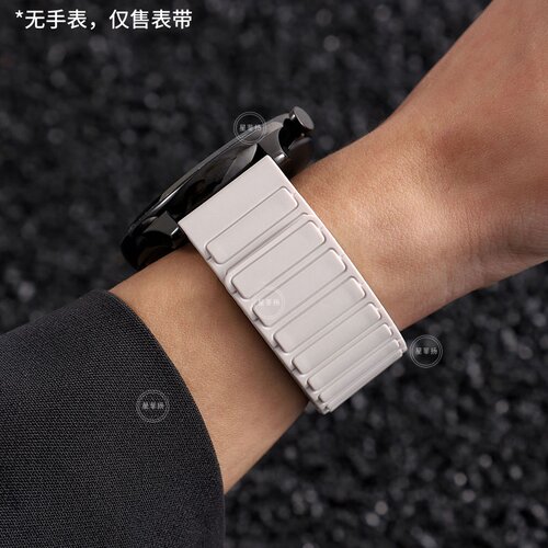 张婧仪同款华为gt6表带gt3正品高级感gt5手表watch5系列gt4腕表女款pro新款女士gt2硅胶运动磁吸陶瓷适用智能 - 图3