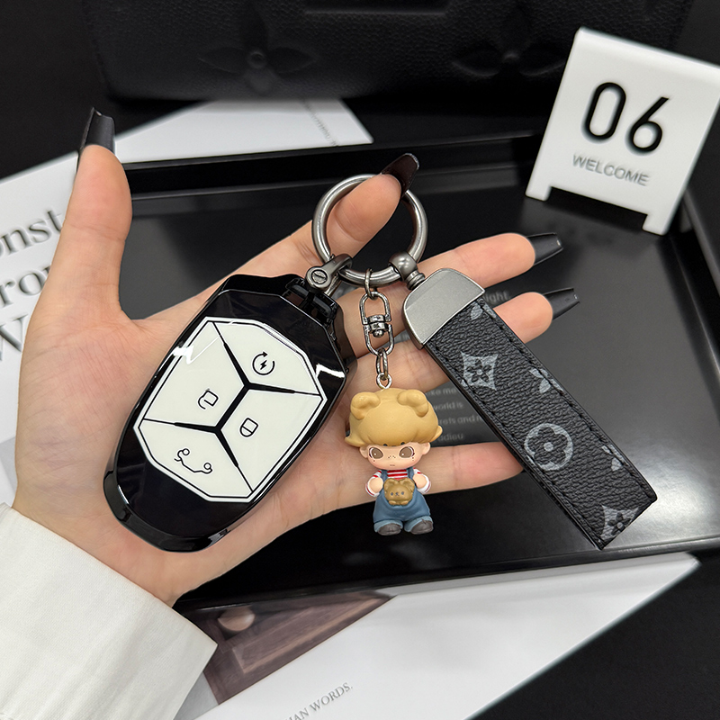 适用于领克03钥匙套06/01精美壳包07/02/05高级感07emp/09emp汽车 - 图3