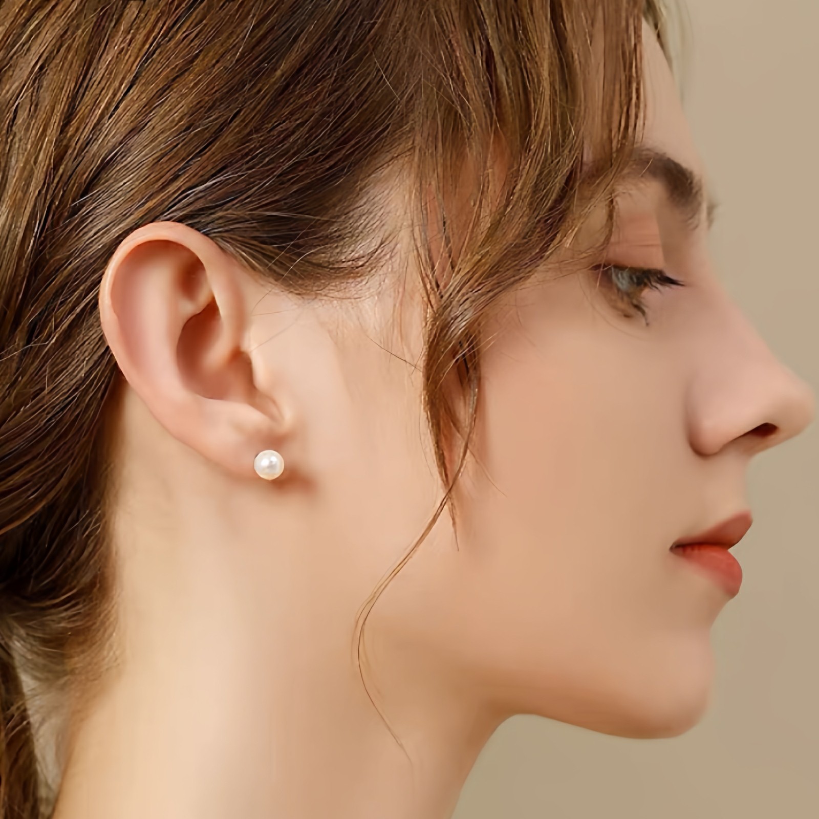 诸暨淡水珍珠耳钉女S925银正圆强光耳饰经典百搭高级气质节日礼物,淘宝优惠券,粉丝福利购,淘宝优惠卷