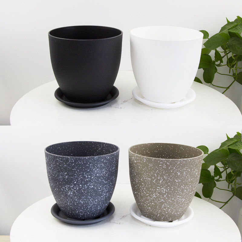 仿石磨砂树脂花盆欧式花盆加厚耐用环保塑料花盆吊盆套盆养花盆,淘宝优惠券,粉丝福利购,淘宝优惠卷