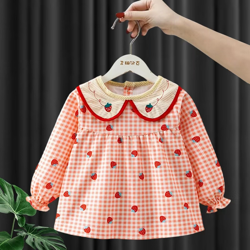 Jim Walker baby girl smock princess dress autumn and winter
