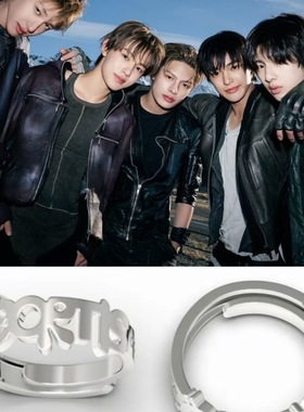 韩国男团CORTIS团戒马丁Martin个性简约时尚百搭指环粉丝应援周边