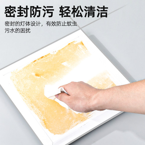 荣事达厨房集成吊顶灯卫生间led平板吸顶灯300x600面板灯灯具客厅 - 图0