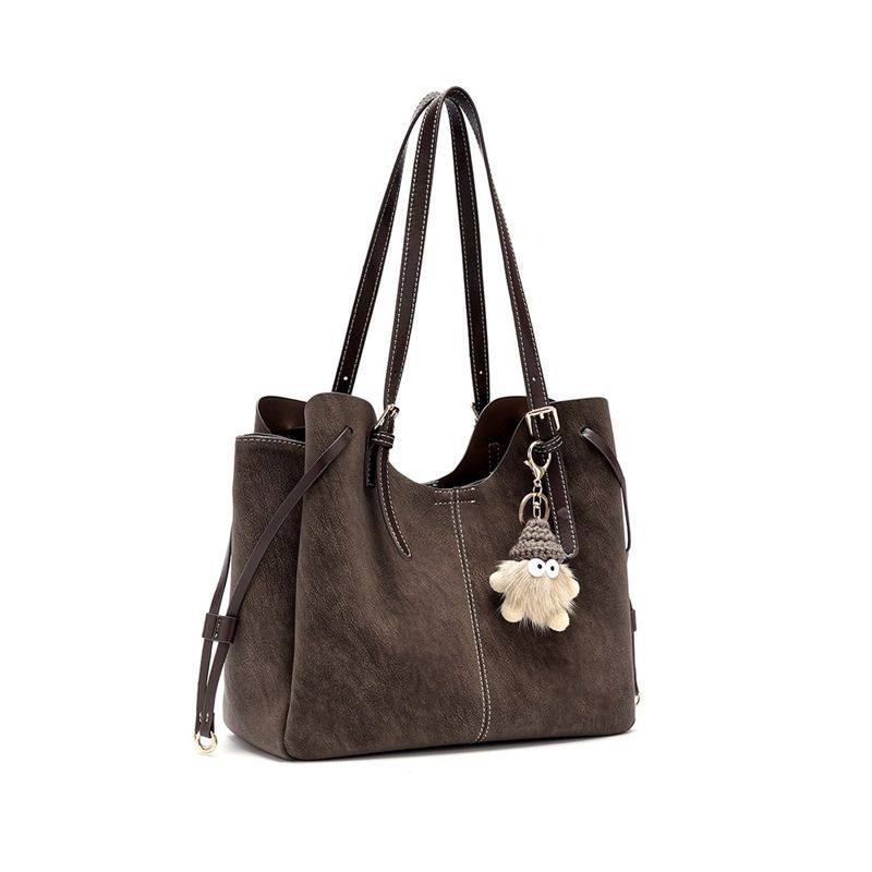 金玉鸟托特包女大容量2025新款秋冬时尚简约复古通勤单肩菜篮子,淘宝优惠券,粉丝福利购,淘宝优惠卷