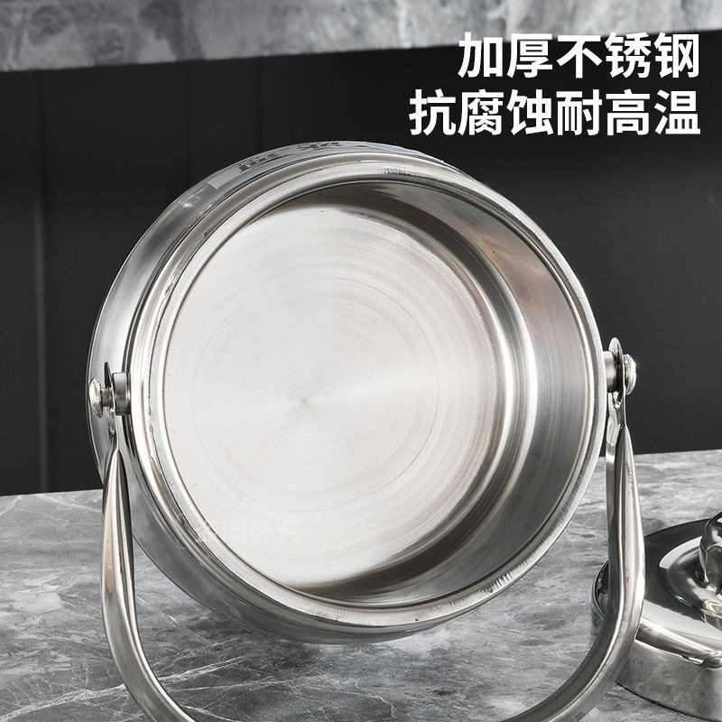 不锈钢3层新款保温桶保温提锅饭桶大容量饭盒带TG77手提双层多层,淘宝优惠券,粉丝福利购,淘宝优惠卷