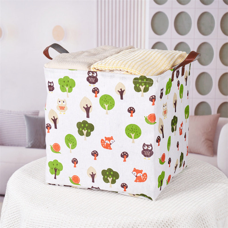 厂家批发防潮简约收纳箱棉麻玩具杂物大容量收纳筐内衣裤子收纳盒,淘宝优惠券,粉丝福利购,淘宝优惠卷