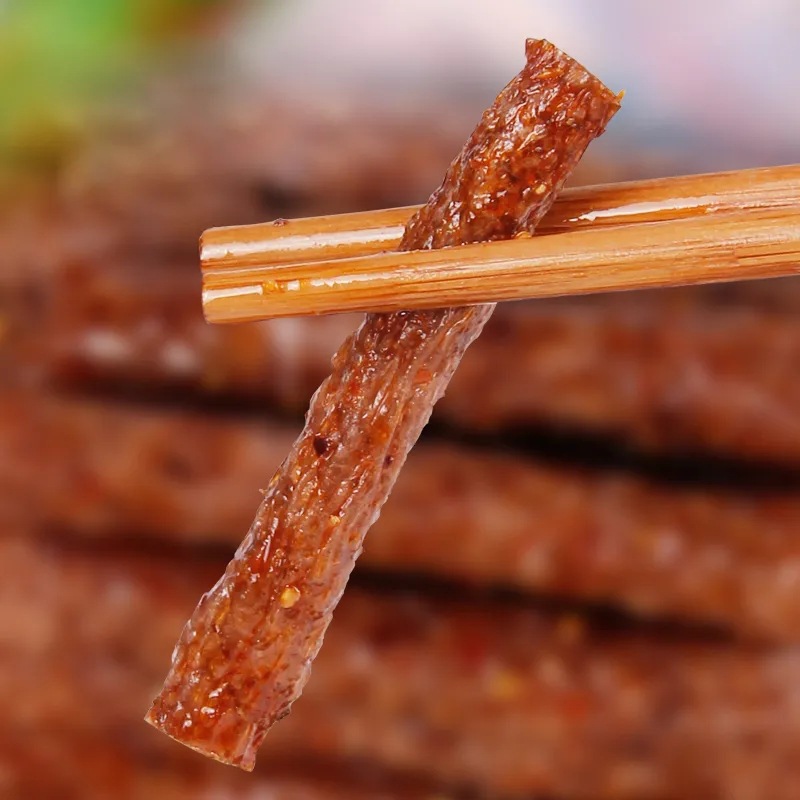 素火爆鸡筋18g辣条小包装辣棒怀旧儿时网红麻辣零食小吃 - 图1