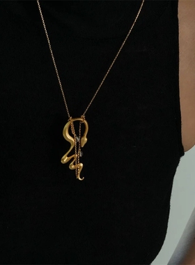 《飞天》蛇项链来自丝绸之路敦煌新中式复古高级感个性精致新款