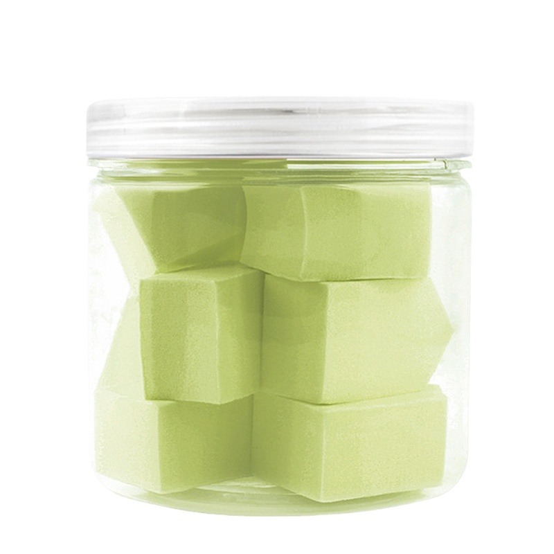 粉扑CC1sl001-房型海绵五角形果冻美妆蛋干湿两用粉底液上妆服帖 - 图3