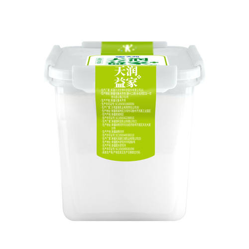 天润新疆益家低温酸奶1kg网红方桶酸奶老酸奶可DIY全脂风味发酵乳 - 图3