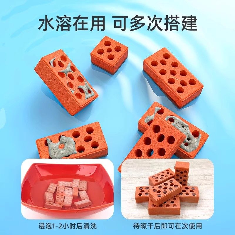 新款儿童益智积木男孩泥瓦匠盖房子砌墙玩具小屋拼装手工搭建建筑,淘宝优惠券,粉丝福利购,淘宝优惠卷