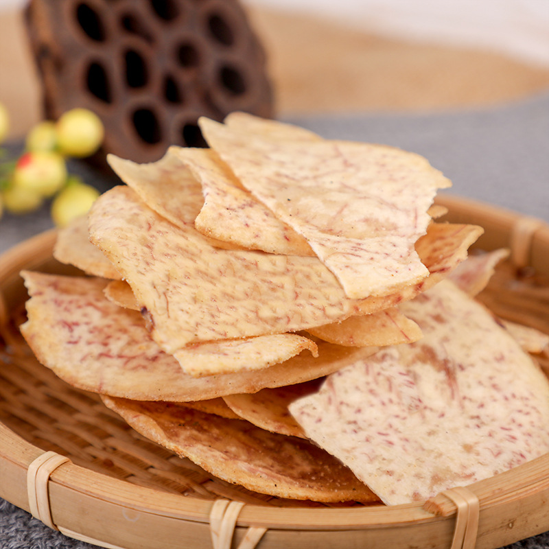 Taro chips, salt and pepper snacks, taro chips, taro chips, dried non-sweet potato chips, snacks to relieve cravings, snack foods, sweet potatoes