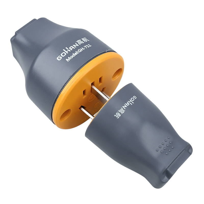 Monitoring universal two-pole male and female terminals