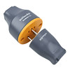 Monitoring universal two-pole male and female terminals