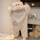 2025 New Ugly Fish Pajamas One Piece Coral Fleece