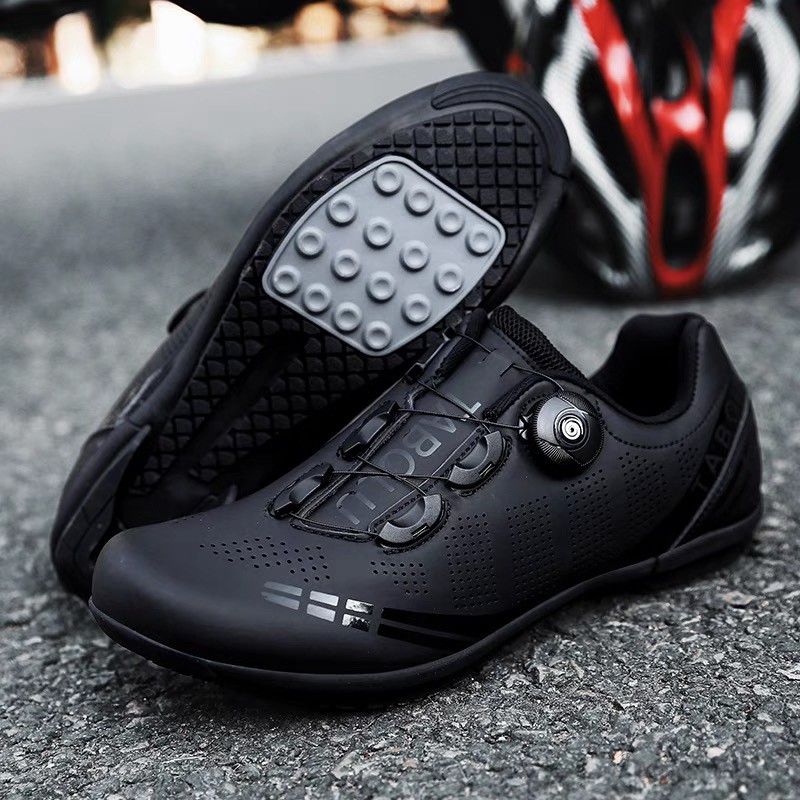 Rock Brothers lock-free cycling shoes road bike lock shoes hard-soled men's and women's breathable mountain bike dynamic cycling shoes