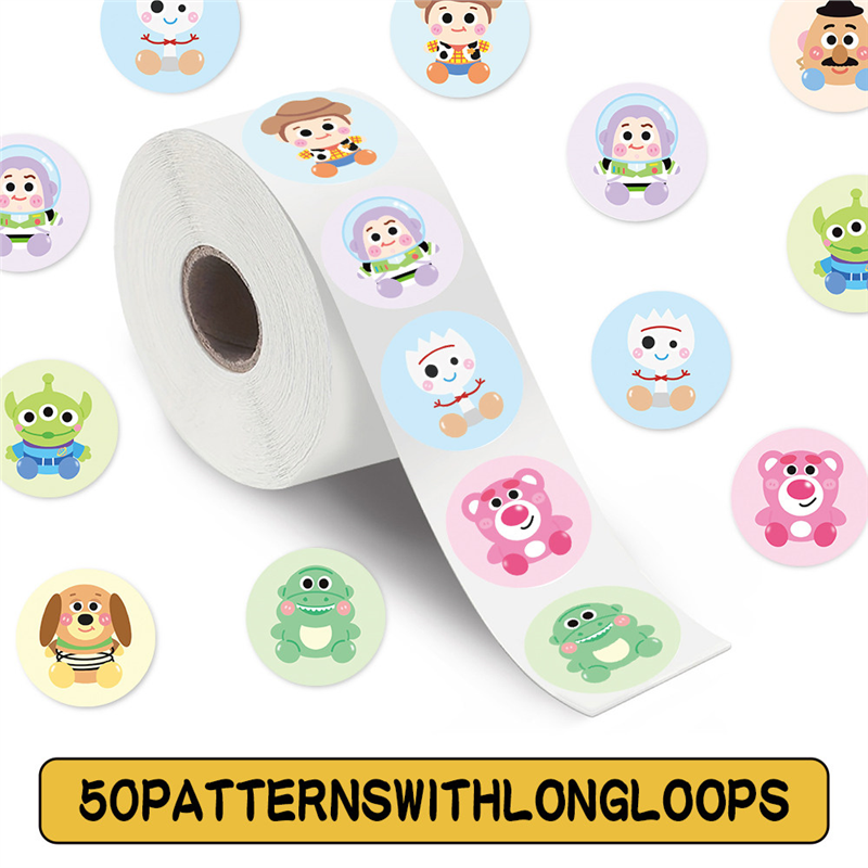 玩具总动员卷卷贴卡通可爱周边儿童贴画手账贴纸封口贴diy便签贴,淘宝优惠券,粉丝福利购,淘宝优惠卷