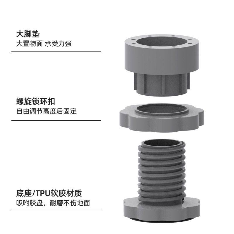 洗衣机底座通用脚垫增高减震防滑防震垫垫高防潮冰箱静音波轮滚筒,淘宝优惠券,粉丝福利购,淘宝优惠卷